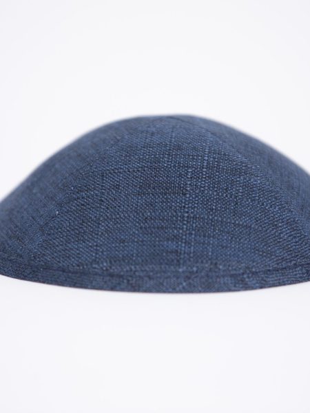 כיפת פשתן צבע כחול