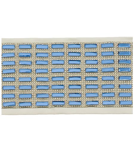 עטרת סברובסקי קוביות כחולות