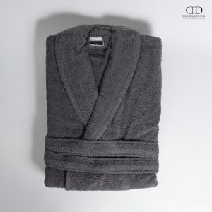 חלוק מגבת צבע אפור