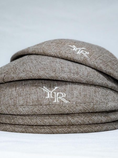 כיפת פשתן צבע חום