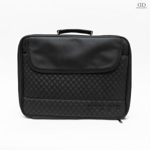 תיק טרמי מפואר דגם מעוינים צבע שחור