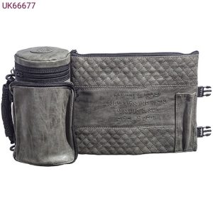 תפידנית טרמית דמוי עור דגם מעוינים "יברכך" צבע אפור