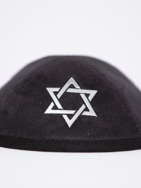 כיפת אימפלה דגם מגן דוד צבע שחור כסף