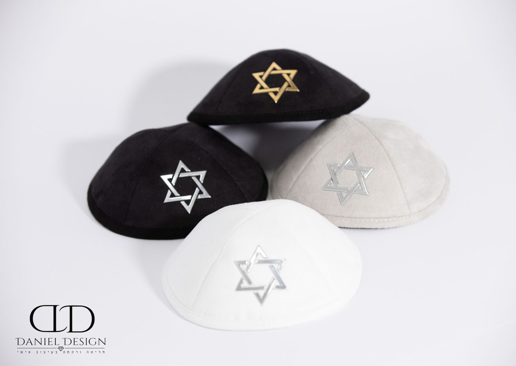 כיפת אימפלה דגם מגן דוד צבע שחור זהב