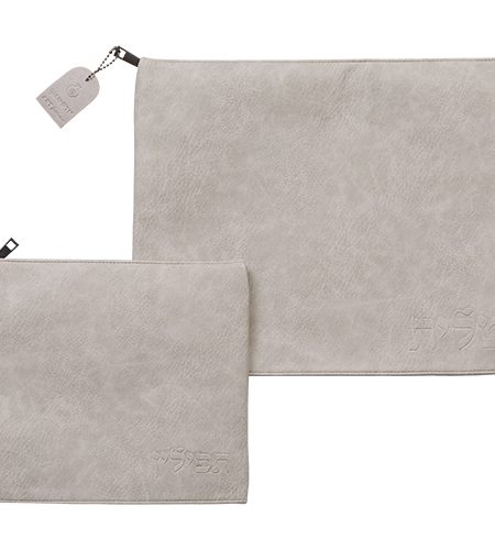 סט כיסויים דגם דמוי עור חלק צבע אבן