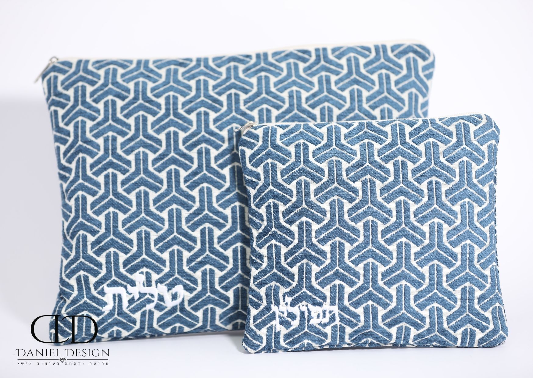 סט כיסויים דניאל דגם Y צבע כחול