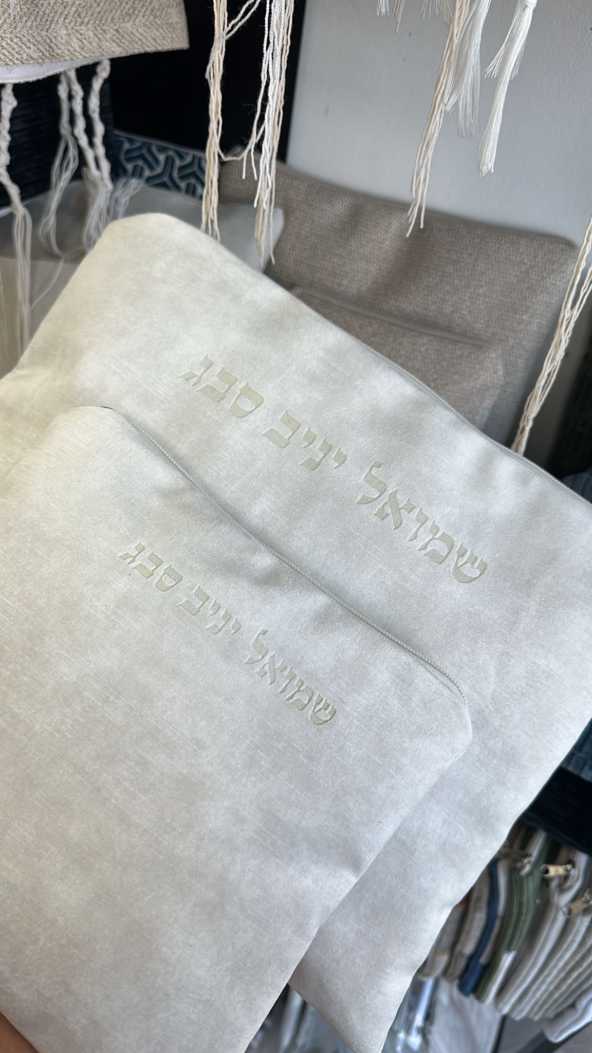 סט כיסויים דניאל דגם איטליה צבע לבן