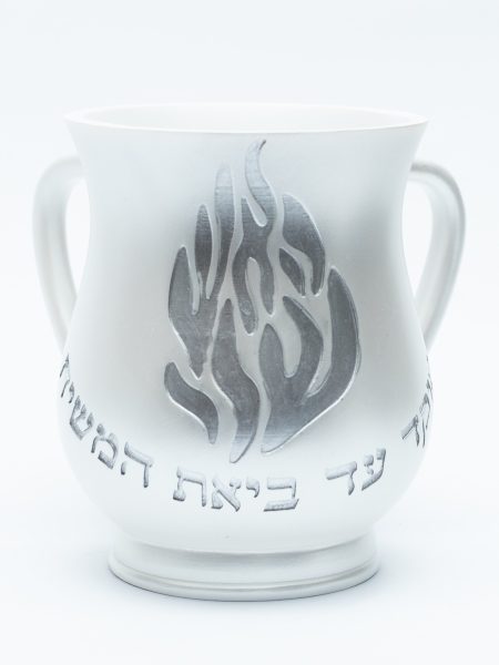 נטלה דגם פנינה האש שלי צבע לבן כסף