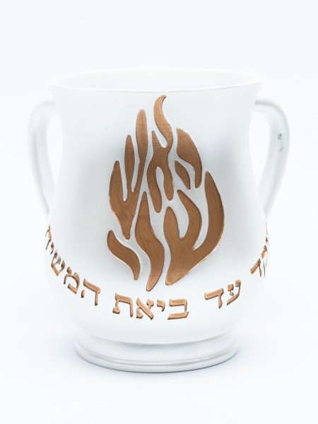 נטלה דגם פנינה האש שלי צבע לבן זהב