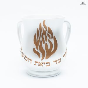 נטלה דגם פנינה האש שלי צבע לבן זהב