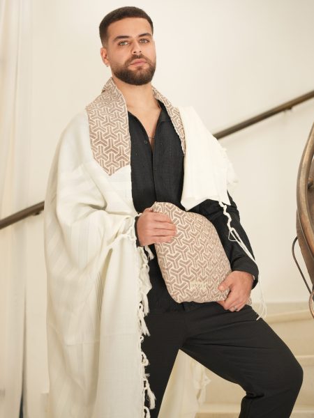 סט חתנים דניאל דגם Y צבע חום