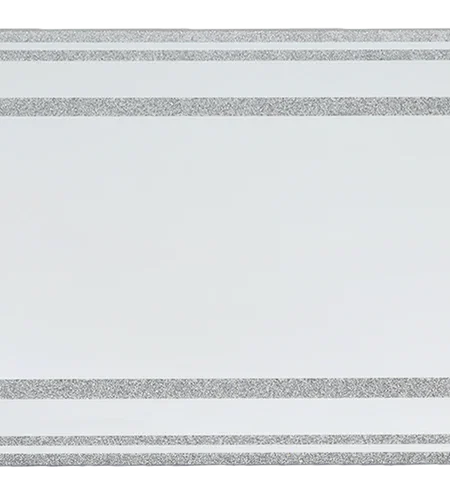 מגש נרות מהודר דגם מסגרת כסף גדול