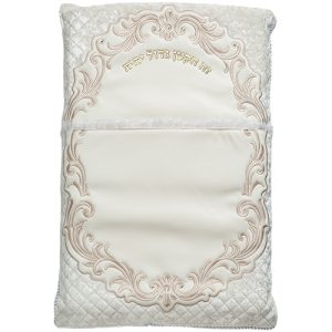 כרית לברית מהודרת קטיפה דגם עיטורים זהב