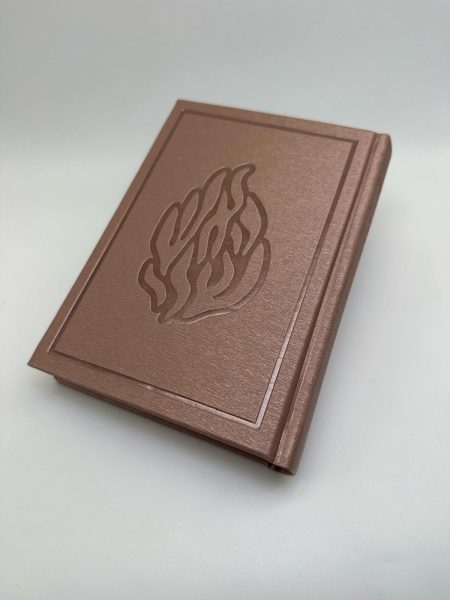 סידור דמוי עור דגם Daniel האש שלי צבע רוז גולד