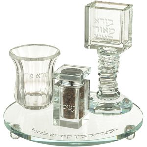 סט הבדלה דגם עגול שקוף