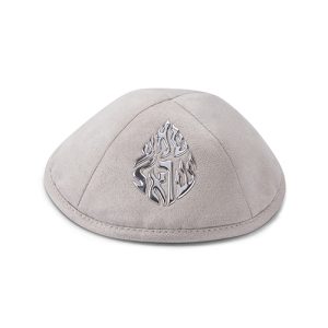 כיפת אימפלה דגם שמע ישראל צבע אפור כסף