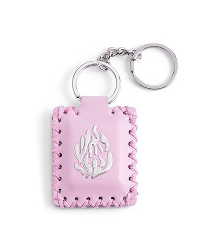 מחזיק מפתחות תהילים דגם האש שלי צבע ורוד זהב