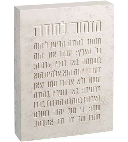 ברכת העסק מבטון צבע אבן