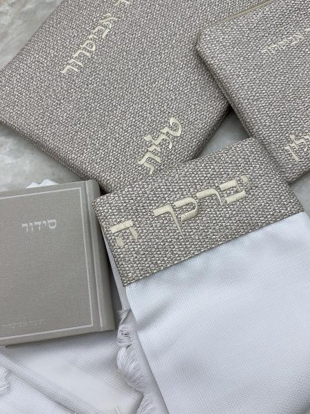 סט חתנים דניאל מלא דגם מרקש דמוי עור צבע בז׳